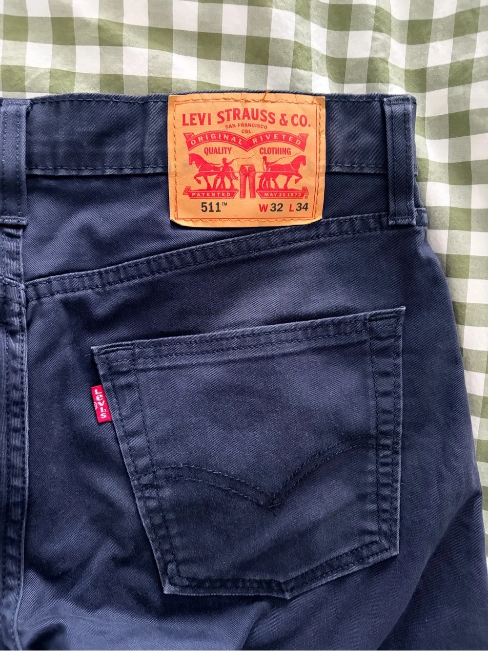Levis navy dark